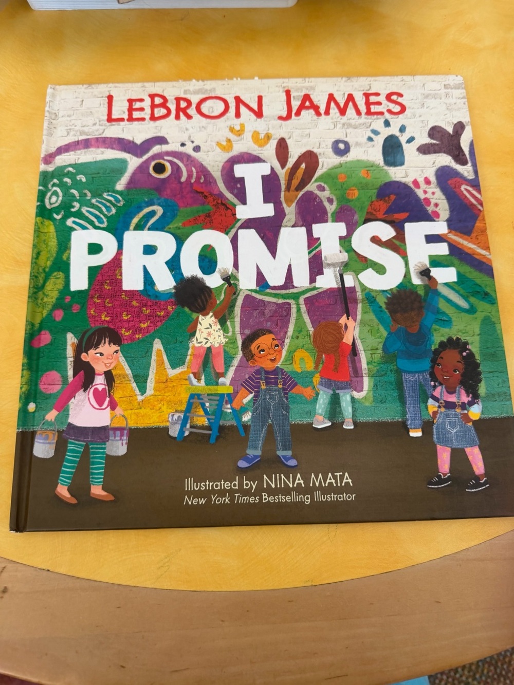 LeBron James I Promise Hardcover 2020 First Edition Children’s Book